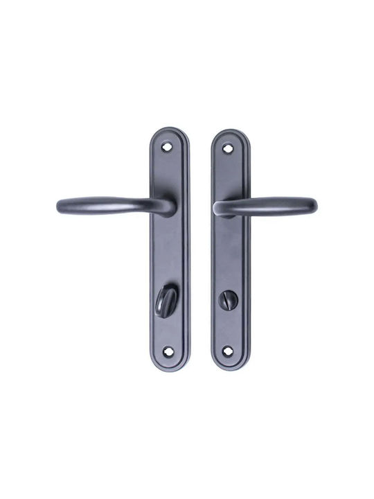 Yale WC Lever Silver