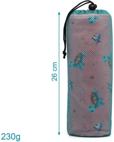 Kiokids 4360 Prosop De Plajă Microfiber Tortuga Roz 75x1