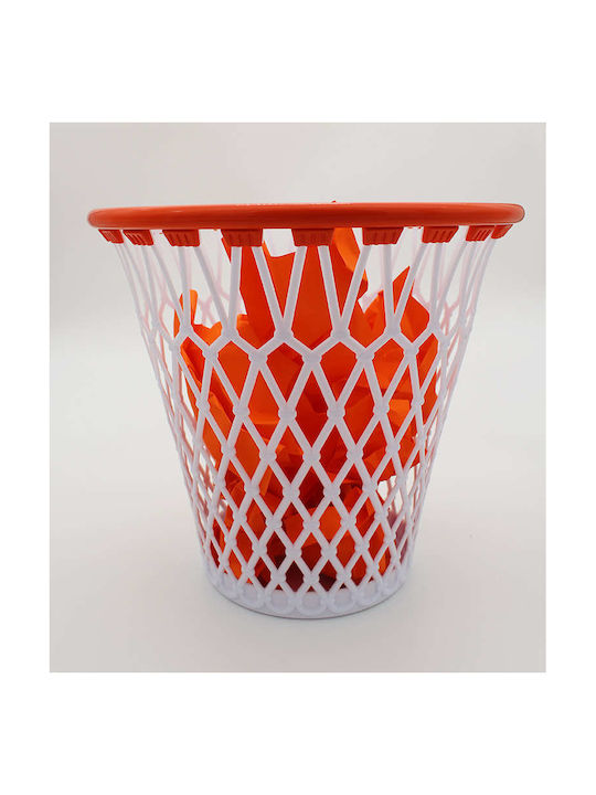 Legami Milano Basketball Bin Office Plastic Waste Bin White 32x32x30cm