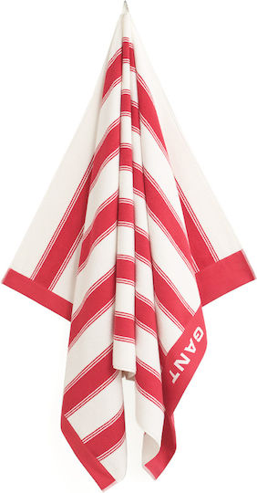 Gant Beach Towel Red