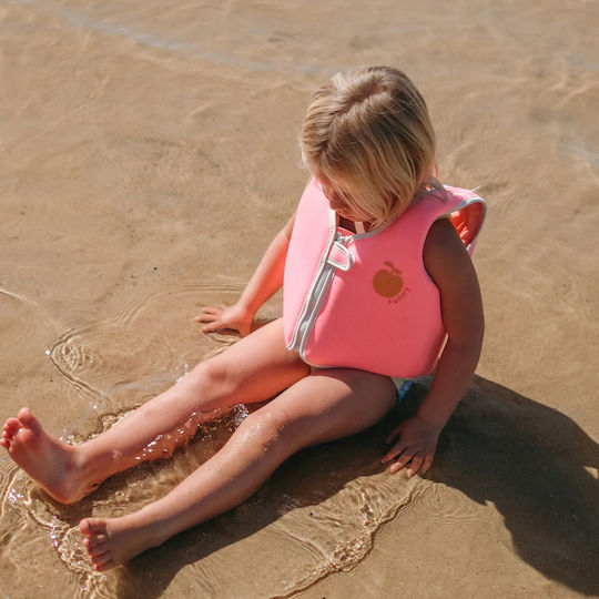 Sunnylife Swimming Vest 3-6 Years Poppy Peach Neon Pink 26180096