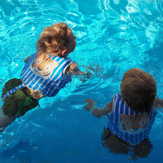 Sunnylife Swimming Vest 2-3 Years Tino Tiger Blue 26180095
