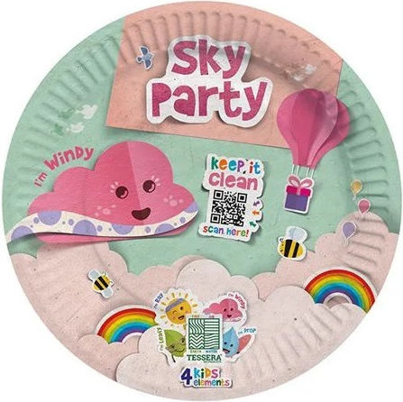 Tessera Farfurie pentru Party 8buc