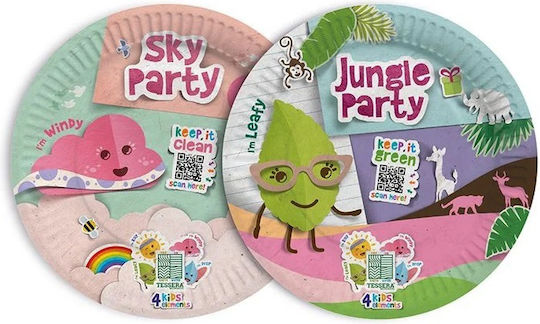 Tessera Farfurie pentru Party 8buc