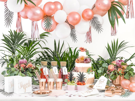 PartyDeco Плоча за Парти 6 Бройки