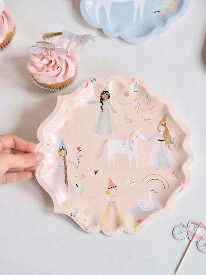 Meri Meri Prinzessin Partygeschirr Platte Für Party 8 Stück