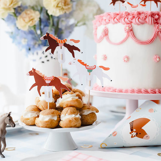 PartyDeco Sweets Decoration for Party 6 Pieces