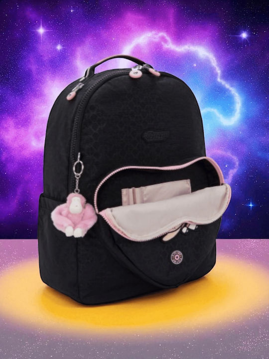 Kipling Ученическа Черна Раница