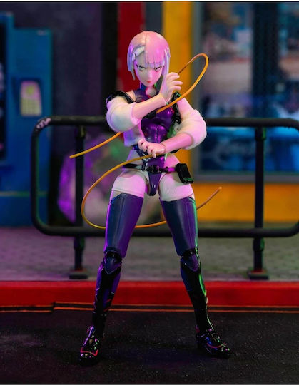 Cyberpunk Edgerunners Sammelbare Figuren Diecast Mini-Figur Lucy 15 cm