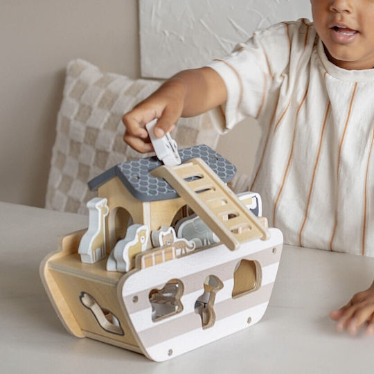 Tryco Tryco Baby Aktivitätsspielzeug Arche aus Hölzern für 18+ Monate