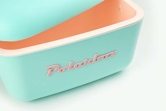 Polarbox Classic & Pop Style Portable Fridge 20L Turquoise Pink
