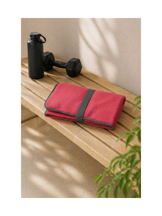 Nima Fitnesshandtücher mit Mikrofaser Rosa 50x90cm
