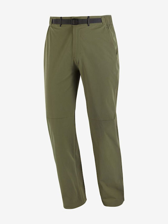 Salomon Wayfarer Men's Long Hiking Trousers Green