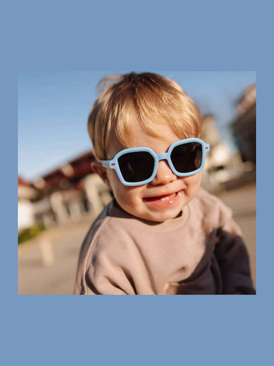 Hello Hossy Kids Sunglasses Light Blue For 3-5 Years