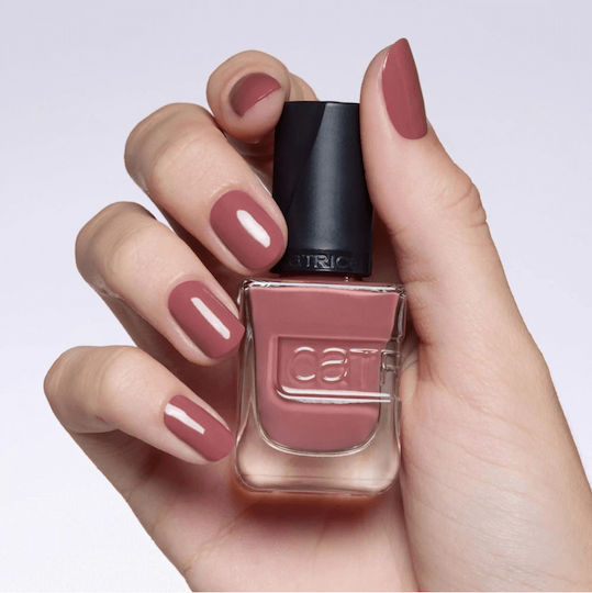 Catrice Cosmetics Gel Affair Glossy Nagellack Lang anhaltende 008 Rosarot Hills 10,5ml