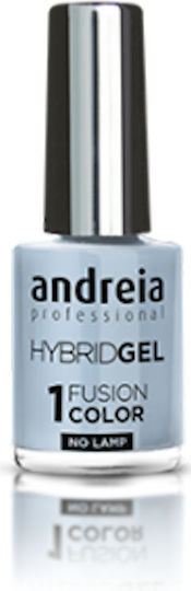 Andreia Professional Hybrid Gel Glossy Nagellack Lang anhaltende Farbe Hellblau H44 10,5ml