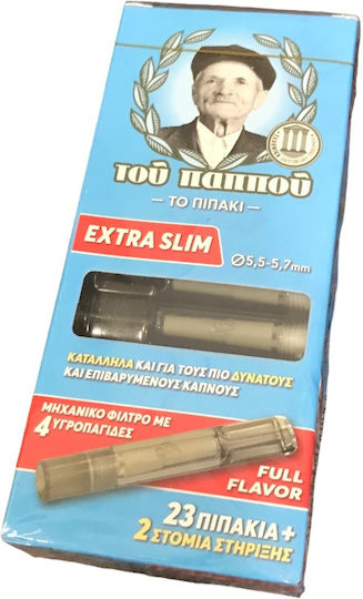 Tou Pappou Zigarettenpfeifen Extra Slim 5.7mm 10 x 20Stücke