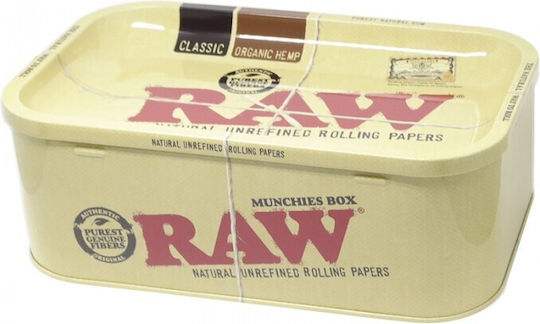 Raw Rolling Tray Munchies Box 90mm 17cm