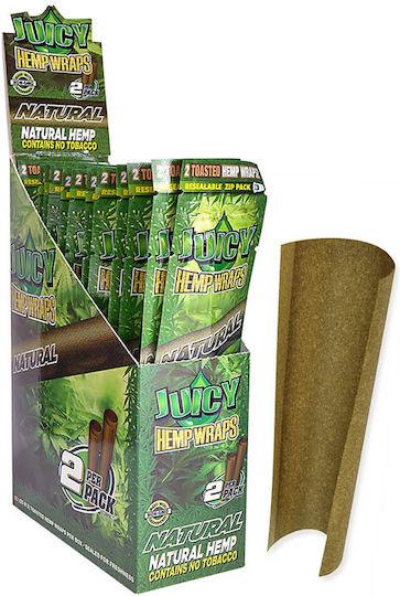 Juicy Jays Zigarren Natural Original 100mm 5cm mit Geschmack Klassisch Beige