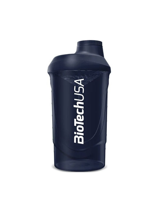 Biotech USA Fc Barcelona Plastic Protein Shaker 600ml Blue