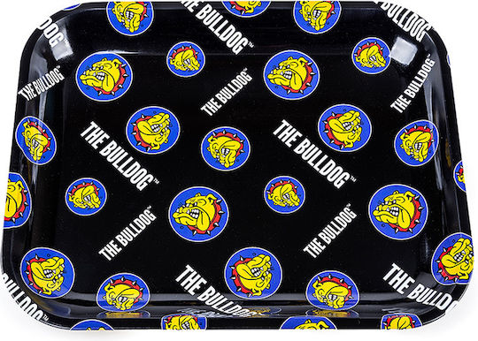The Bulldog Amsterdam Rolling Tray Pattern 17cm με Γεύση Classic Μαύρο