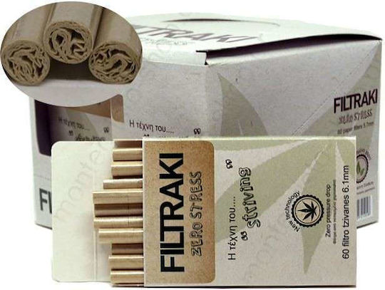 Filtraki Vârfuri Conice Zero Stress 6mm 24 x 60 Bucăți