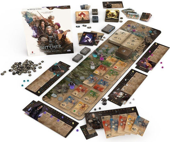 Настолна игра The Witcher: Path Of Destiny (Deluxe Edition) за 1-5 играчи 14+ години (EN)