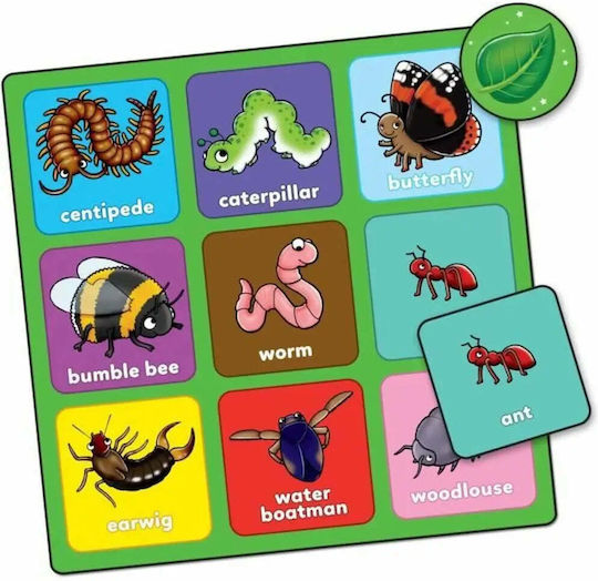 Επιτραπέζιο Παιχνίδι Little Bug Bingo Mini για 2-4 Παίκτες 3+ Ετών (FR) Orchard