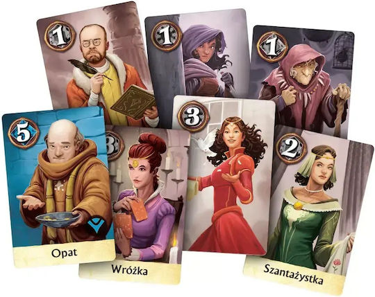 Board Game Citadels (pl) for 2-8 Players 12+ Years Old (PL) Rebel Games
