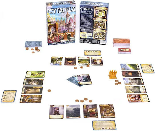 Board Game Citadels (pl) for 2-8 Players 12+ Years Old (PL) Rebel Games