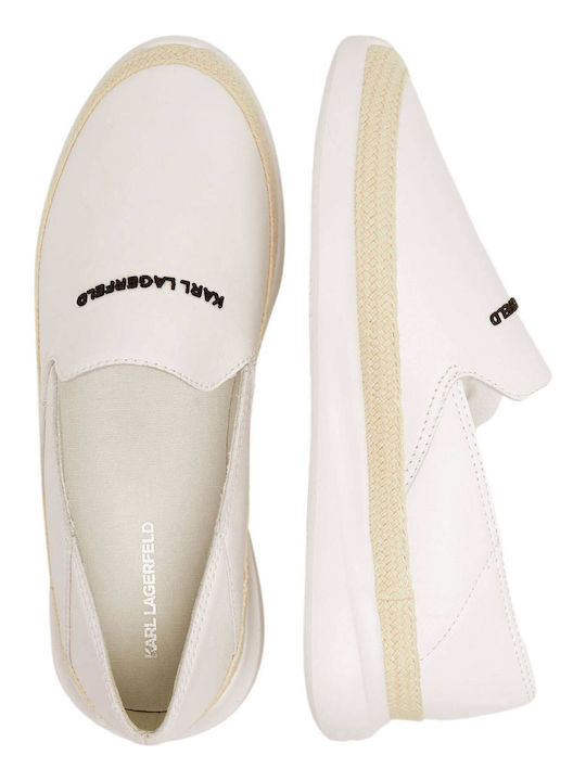 Women's Moccasins in White Colour