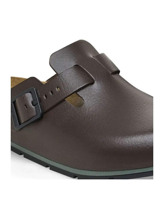 Leder Herren Hausschuhe Braun
