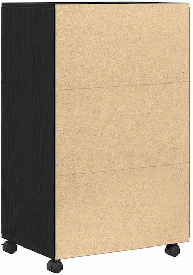 Ντουλάπι Γραφείου από MDF Δρυς 55x40x91cm