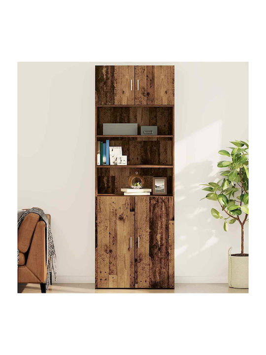 Kleiderschrank Büro Coffee 80x42.5x40cm