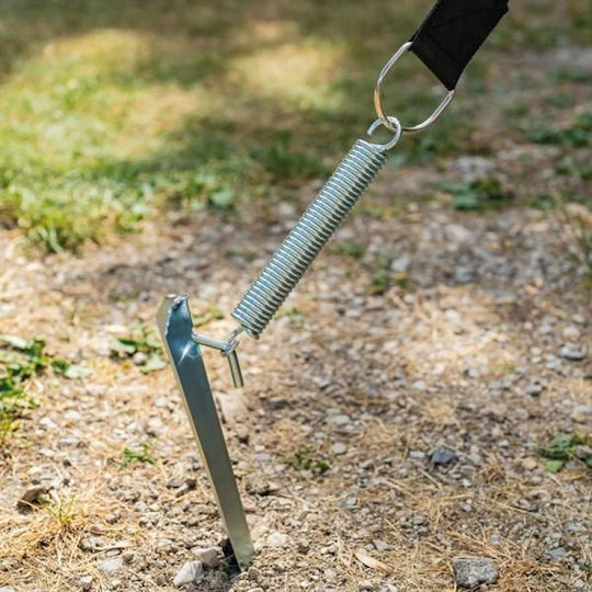 Lampa Σετ Στήριξης Πρόσδεσης Τέντας Universal Πασσάλους Ελατήριο Ιμάντες Τέντες Βεράντες Έως 7,5 M 1 Σετ L2017.4