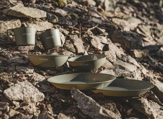 Set Servire Moss 2 Dine Set Easy Camp Verde