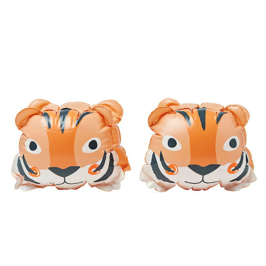Sunnylife Schwimmflügel Tino Tiger Clay