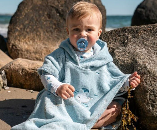 Filibabba Kinder Strandponcho Christian’s Whale Tales