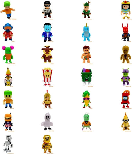 Just Toys Miniature Novelty Toys Series 4 Stumble Guys for 3+ Years 5cm (Miscellaneous Designs)