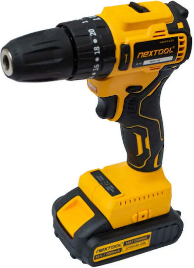 NexTool Ударен Акумулаторен Винтоверт Безчетков 18V 2x2Ah