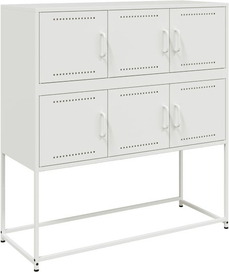 Kabinett Büro Πράσινη Λαδί 100.5x39x107cm