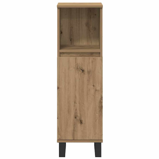 vidaXL Шкаф без Мивка Walnut