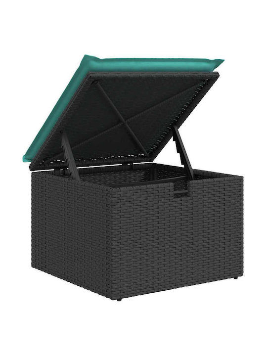 Ecksofa für den Außenbereich Rattan mit Kissen