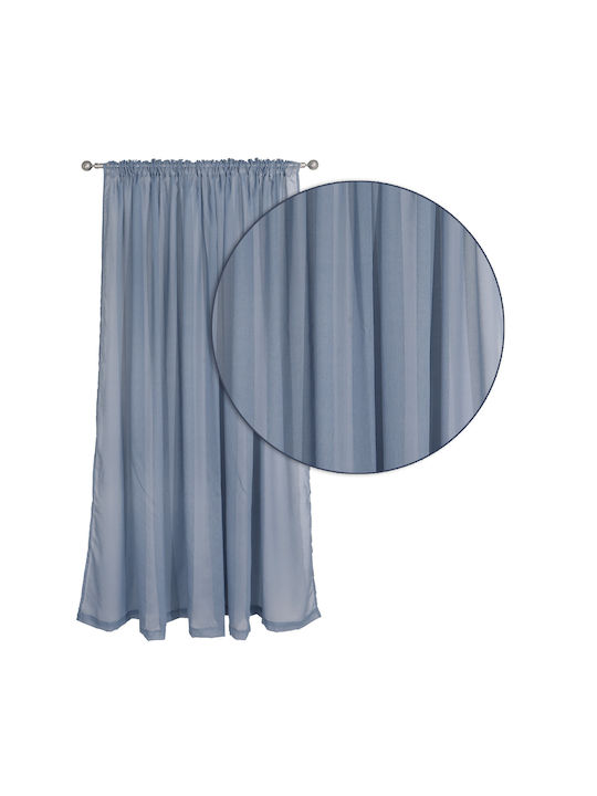 Das Home Curtain with Pencil Pleat 2199 Light Blue 450x270cm