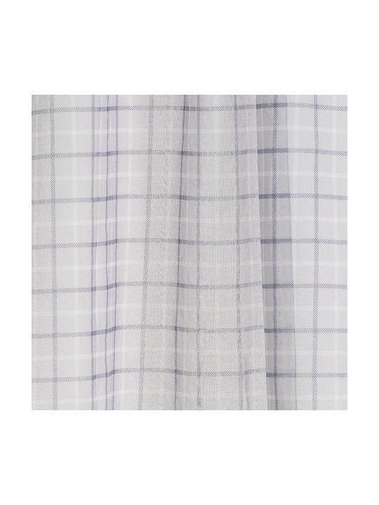 Easy Home Перде с Плик с Писалка Timpa Син 140x270см