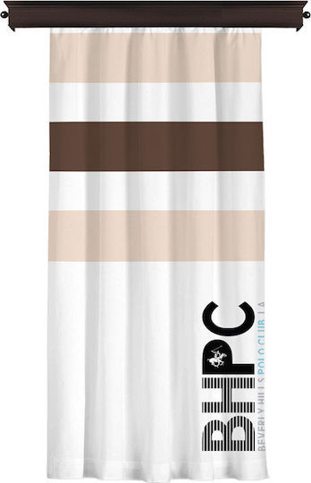 Beverly Hills Polo Club με Τρουκς Καφέ 140x260εκ.