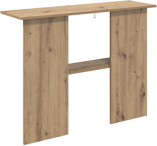 Wooden Console Brown L100xW30xH75cm