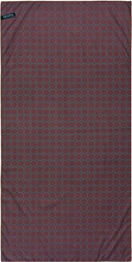 Kentia Resort 2611 Mikrofasertuch Meeresfarbe 80x160cm