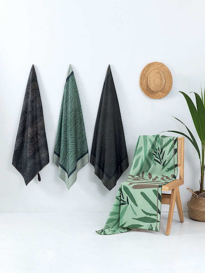 Palamaiki Mikrofasertuch Körper 200gr/m² Grüne 90x160cm