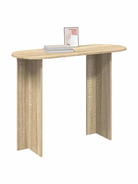 vidaXL Konsolentisch Aus Holz Sonoma Eiche M100xB39,5xH75cm